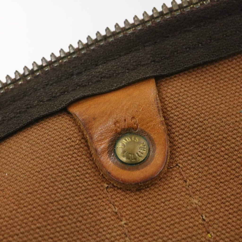 LOUIS VUITTON Boston bag M93191 Keepall Bandouliere 45 leather/Naxos N –