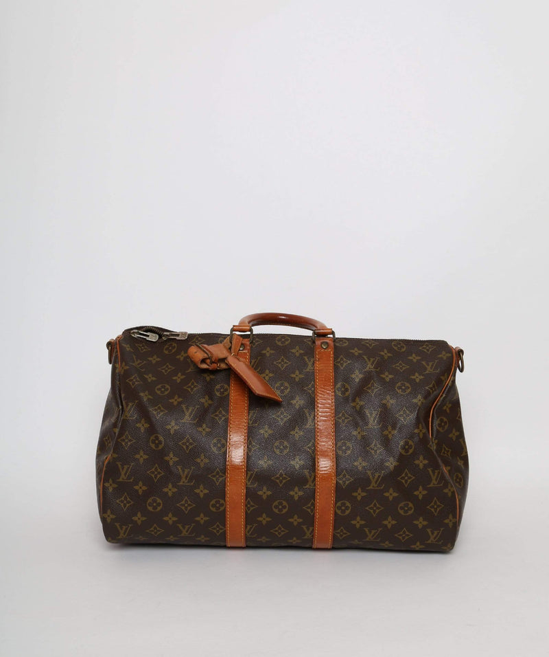 Louis Vuitton Keepall Bandouliere Strap in Vachetta Leather in United States