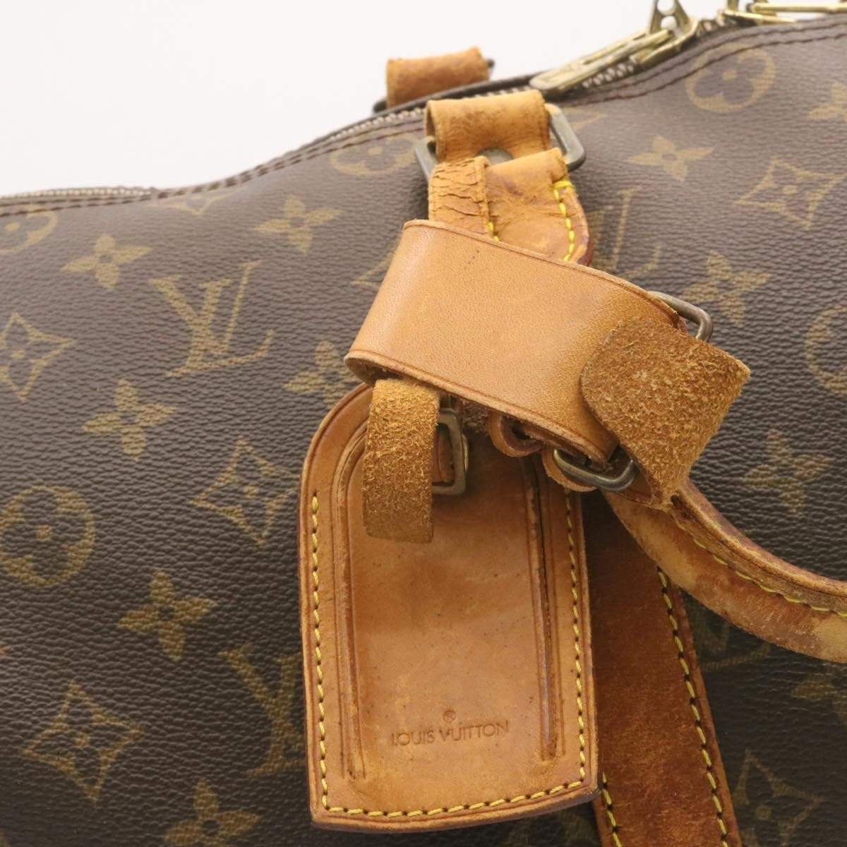 Louis Vuitton LOUIS VUITTON Monogram Keepall Bandouliere 45 Boston Bag with Strap - AWL1433