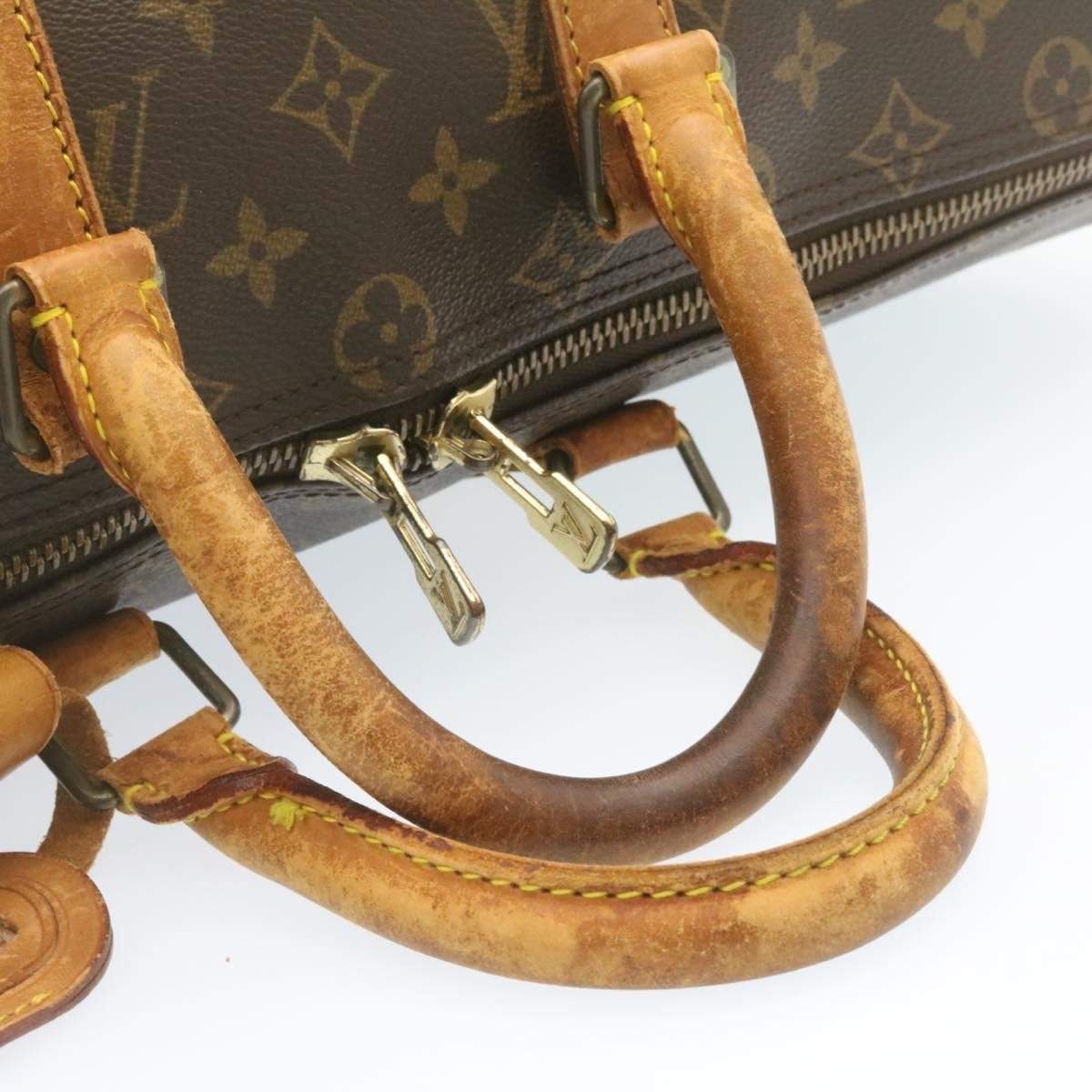 Louis Vuitton LOUIS VUITTON Monogram Keepall Bandouliere 45 Boston Bag with Strap - AWL1433