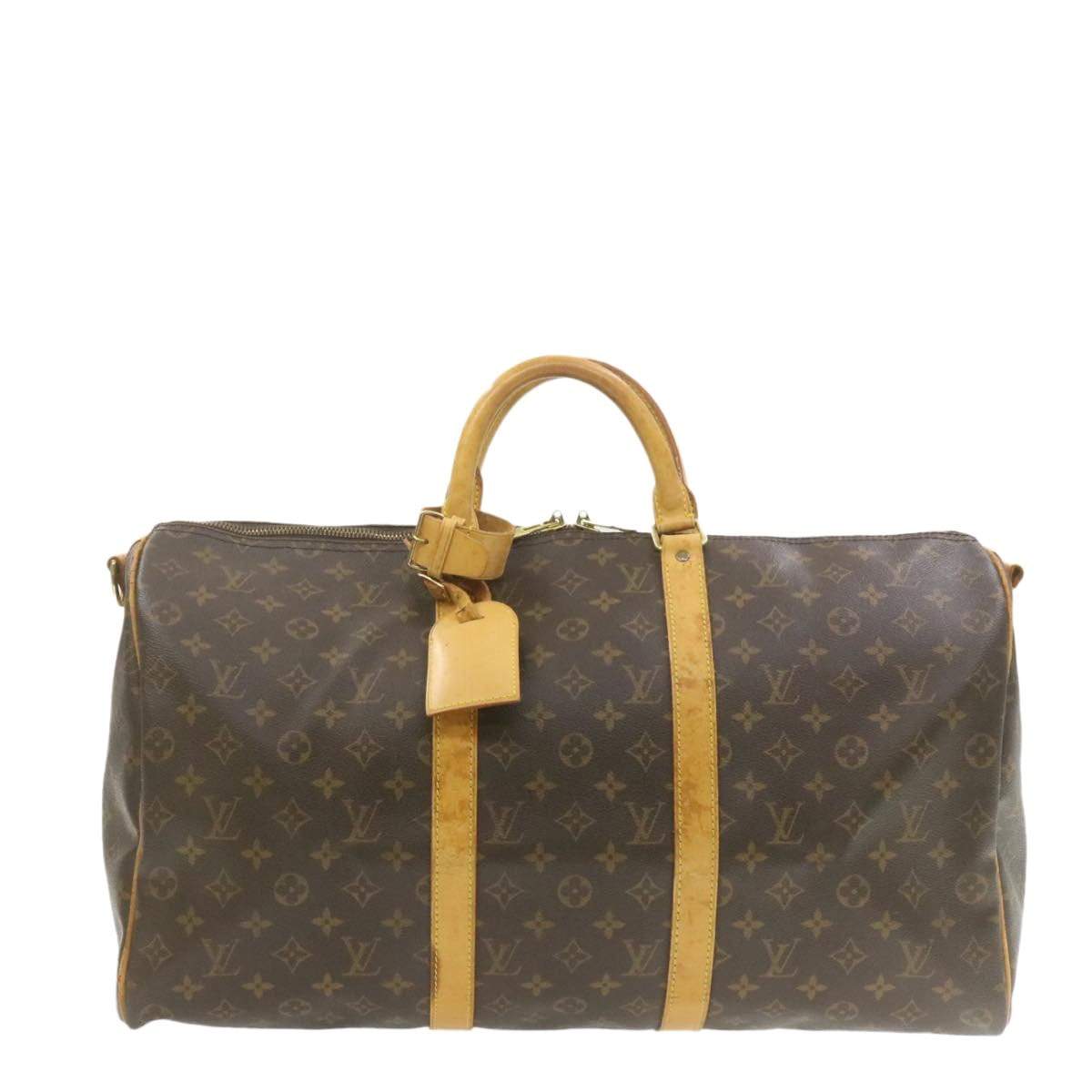 Louis Vuitton LOUIS VUITTON Monogram Keepall Bandouliere 50 Boston Bag  - AWL1064