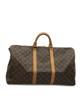 Louis Vuitton LOUIS VUITTON Monogram Keepall Bandouliere 50 Boston Bag - AWL2034