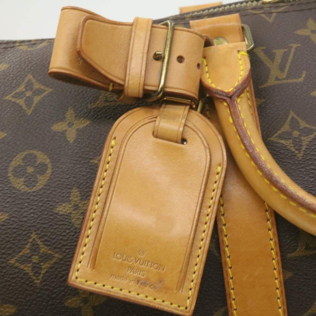 Louis Vuitton LOUIS VUITTON Monogram Keepall Bandouliere 50 Boston Bag M41416 LV Auth 21078 VI1921
