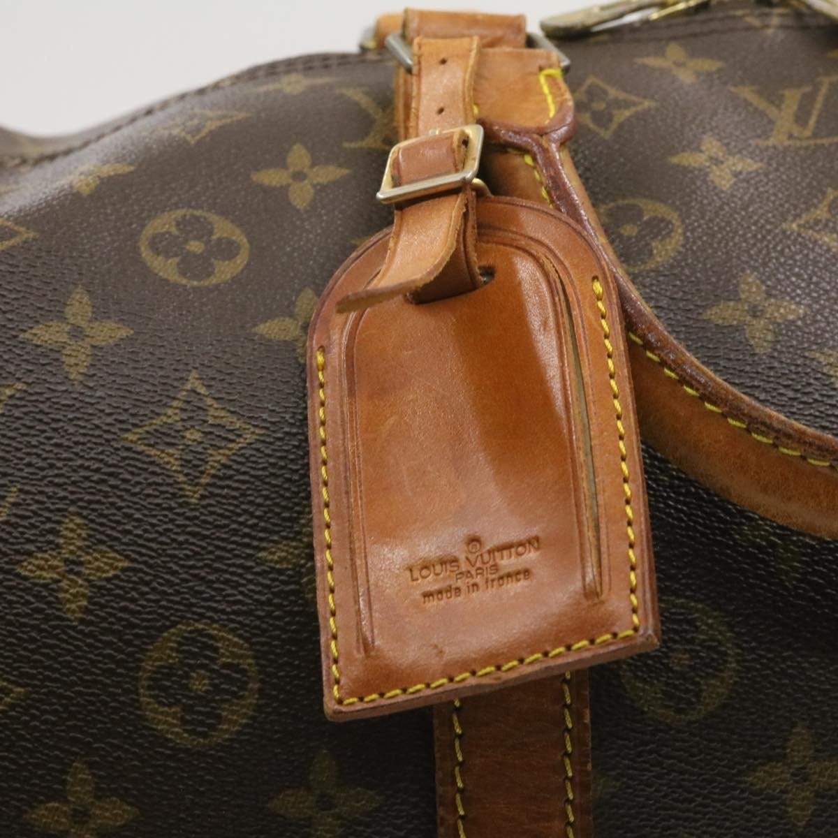 Louis Vuitton LOUIS VUITTON Monogram Keepall Bandouliere 55 Boston Bag VI 874