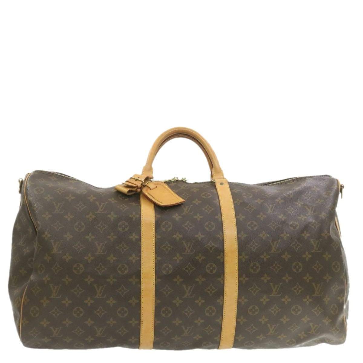 Louis Vuitton LOUIS VUITTON Monogram Keepall Bandouliere 60 Boston Bag - AWL1061