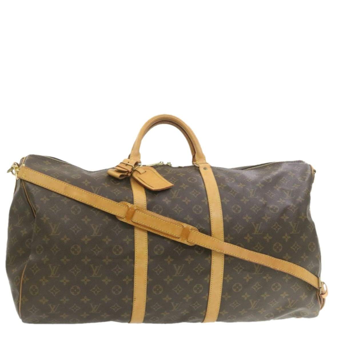 Louis Vuitton LOUIS VUITTON Monogram Keepall Bandouliere 60 Boston Bag - AWL1061