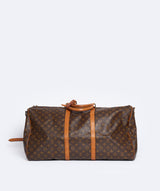 louis Vuitton LOUIS VUITTON Monogram Keepall Bandouliere 60 Boston Bag VI1900