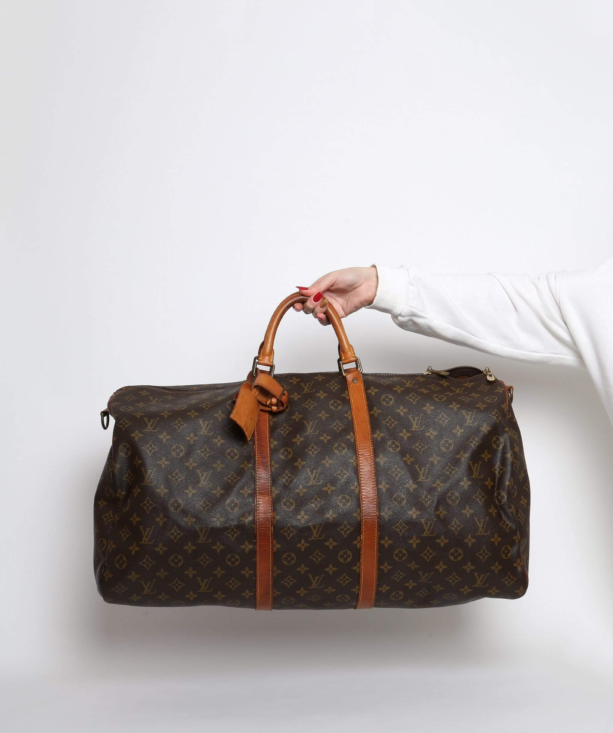 Louis Vuitton LOUIS VUITTON Monogram Keepall Bandouliere 60 Boston Bag VI881