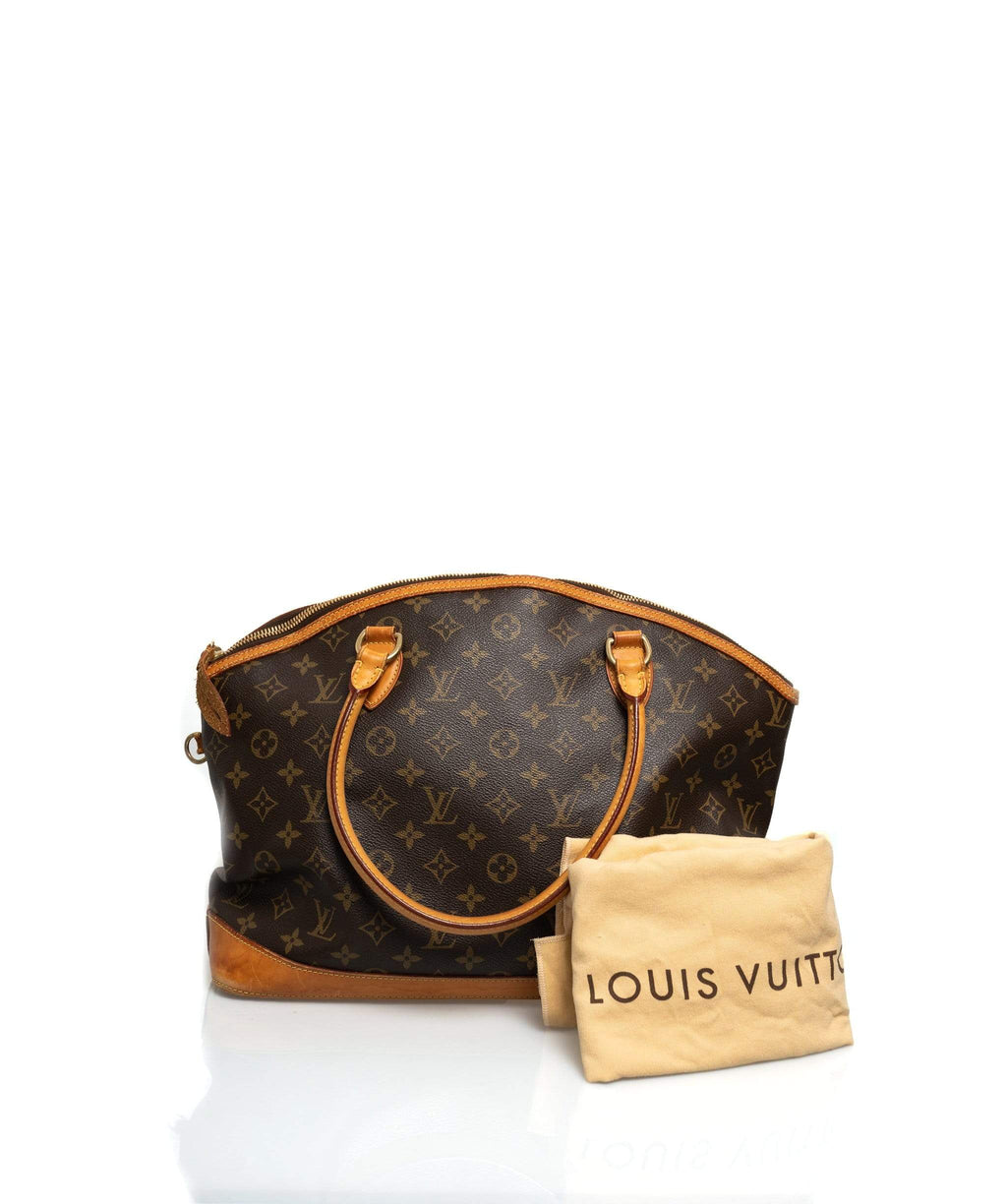 Louis Vuitton Monogram Lockit Horizontal Brown