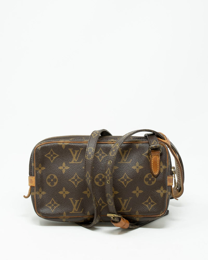 tas shoulder-bag Louis Vuitton Monogram Marly Bandouliere Crossbody  Shoulder Bag