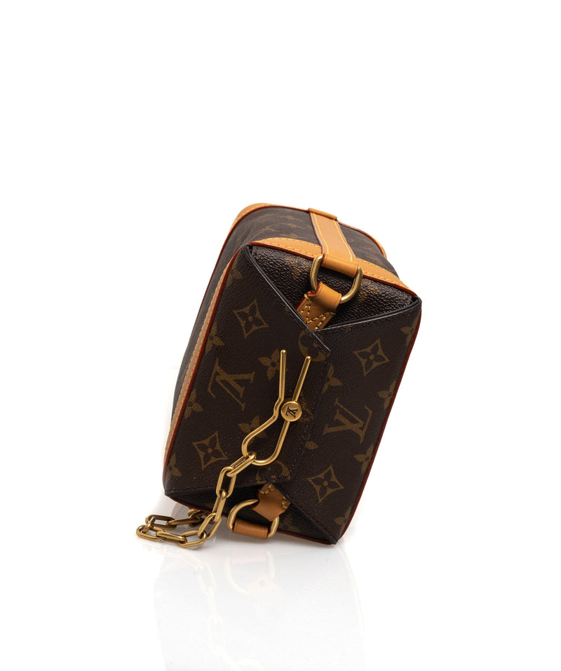 Used Louis Vuitton Monogram Milk Box Virgil Abloh Shoulder Bag
