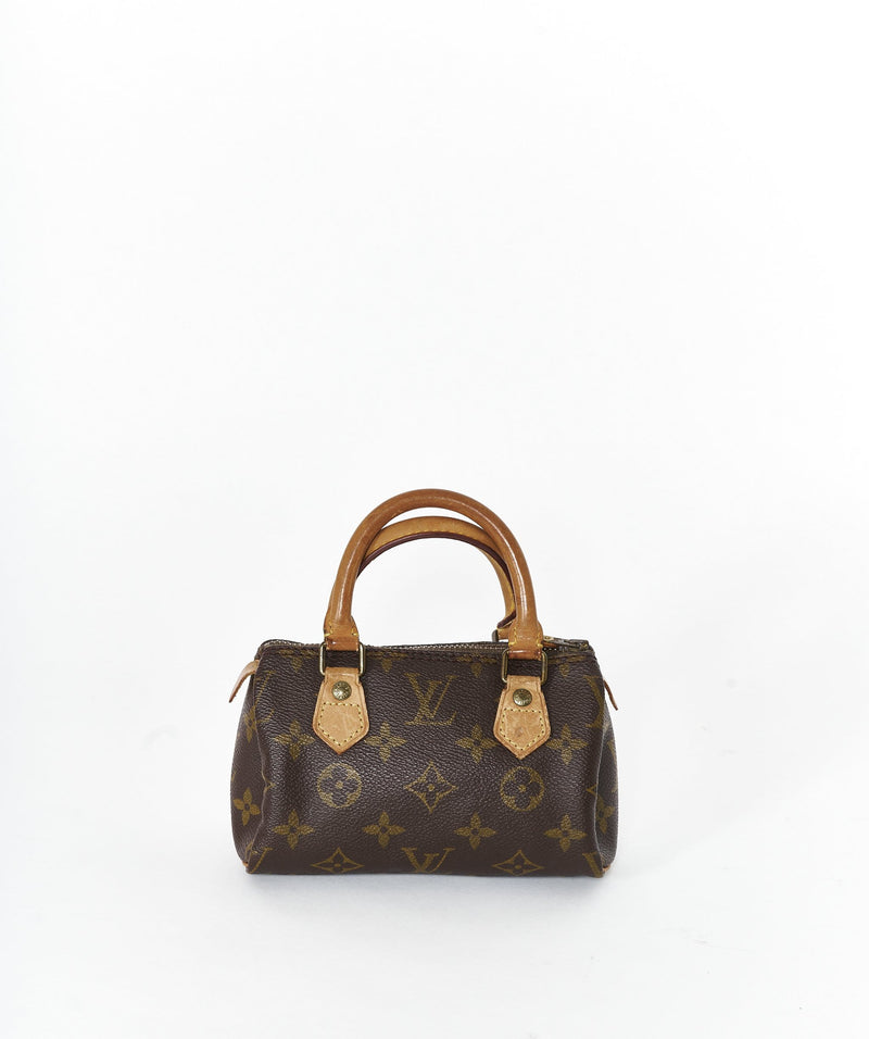 LOUIS VUITTON Monogram Mini Speedy Hand Bag M41534 LV Auth 49701 Cloth  ref.1025931 - Joli Closet