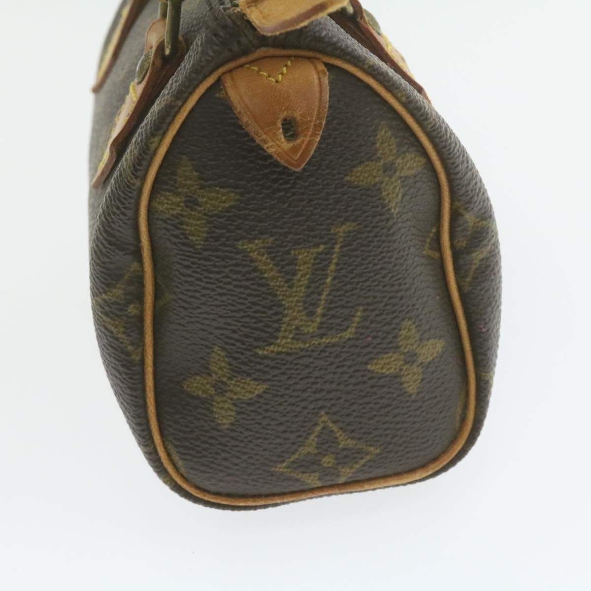 Louis Vuitton LOUIS VUITTON Monogram Mini Speedy Hand Bag AWL1058