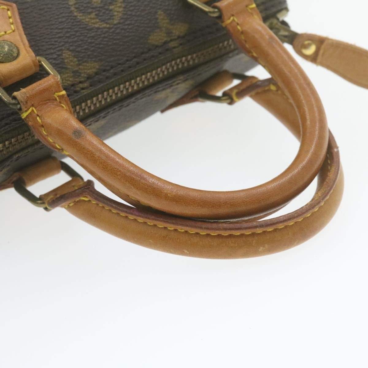 Louis Vuitton LOUIS VUITTON Monogram Mini Speedy Hand Bag AWL1058