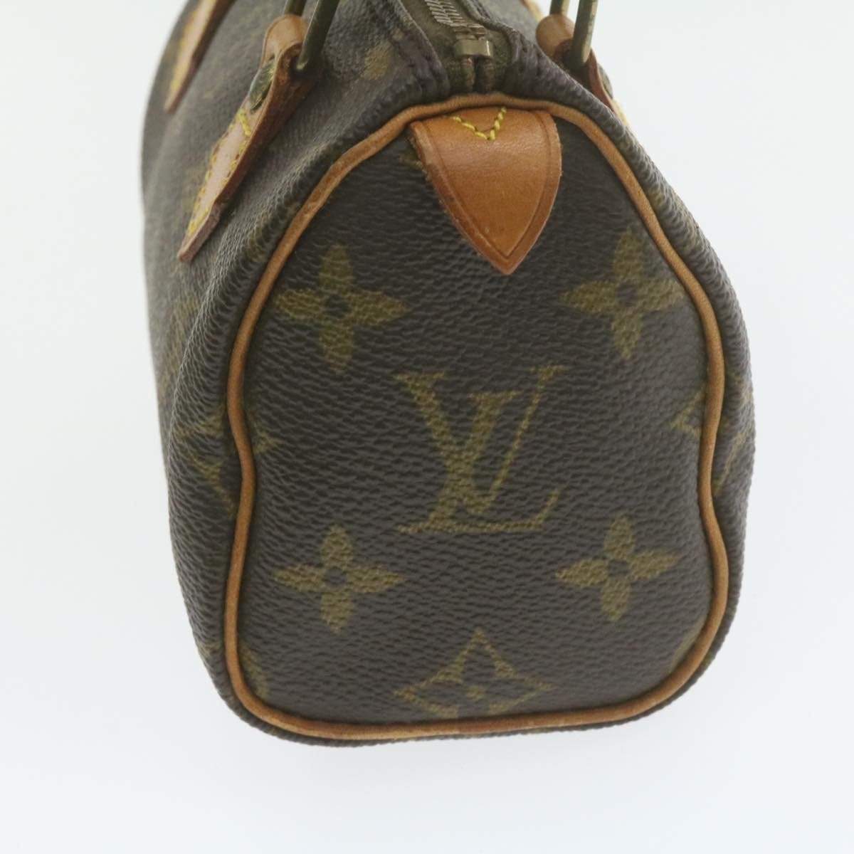 Louis Vuitton LOUIS VUITTON Monogram Mini Speedy Hand Bag AWL1058