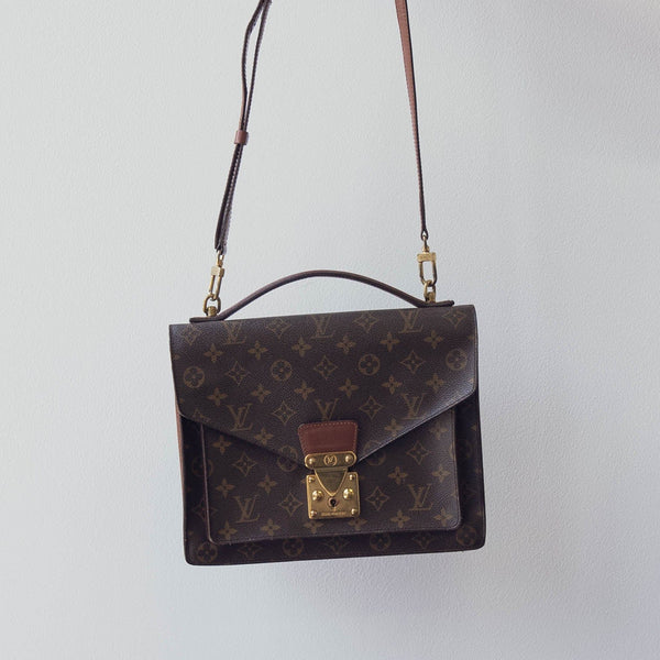 Louis Vuitton Monceau 28 Monogram Canvas Bag ○ Labellov ○ Buy