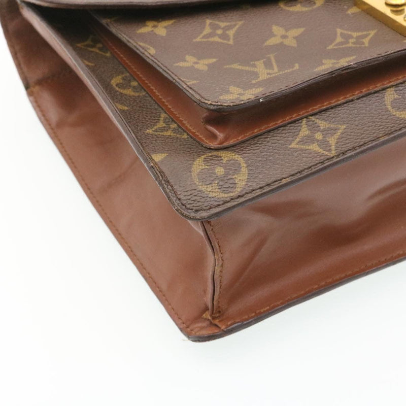 Louis Vuitton Monceau Handbag Monogram Canvas Brown 1956941