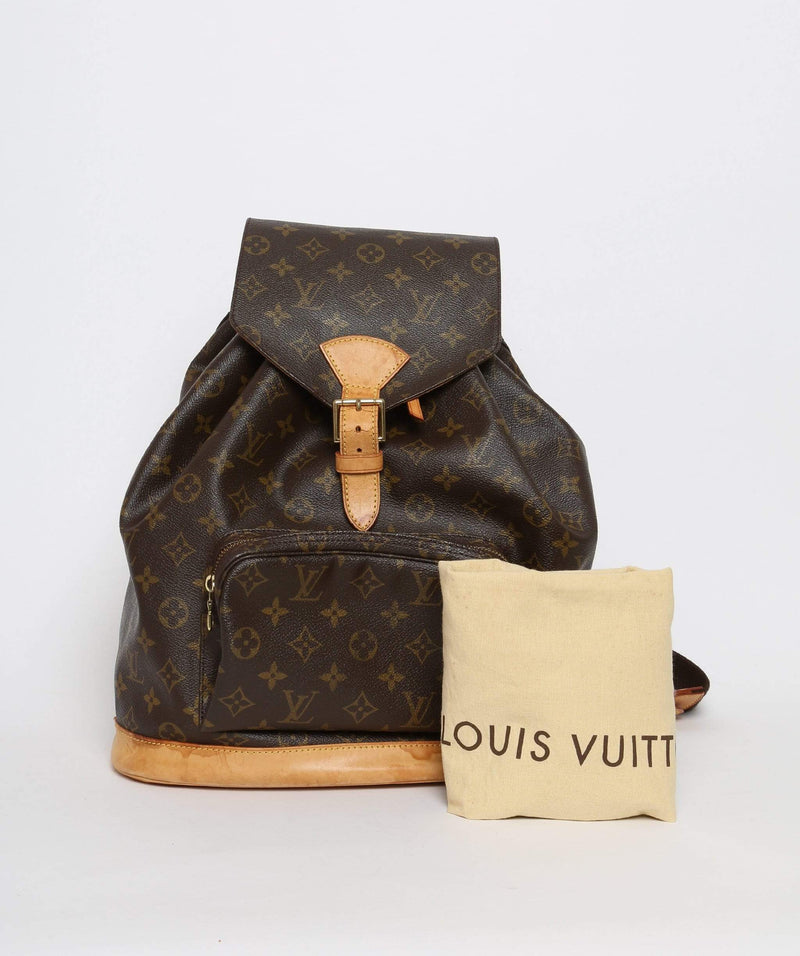 Louis Vuitton 'Montsouris' GM Monogram Canvas Backpack - Louis
