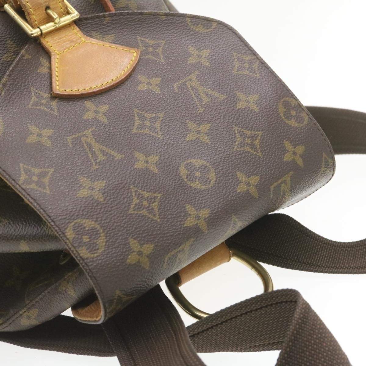 LOUIS VUITTON Monogram Montsouris GM Backpack Date stamp SD0995