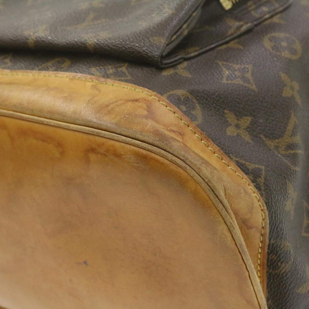 Louis Vuitton LOUIS VUITTON Monogram Montsouris GM Backpack Knapsack M51135 LV Auth 20814