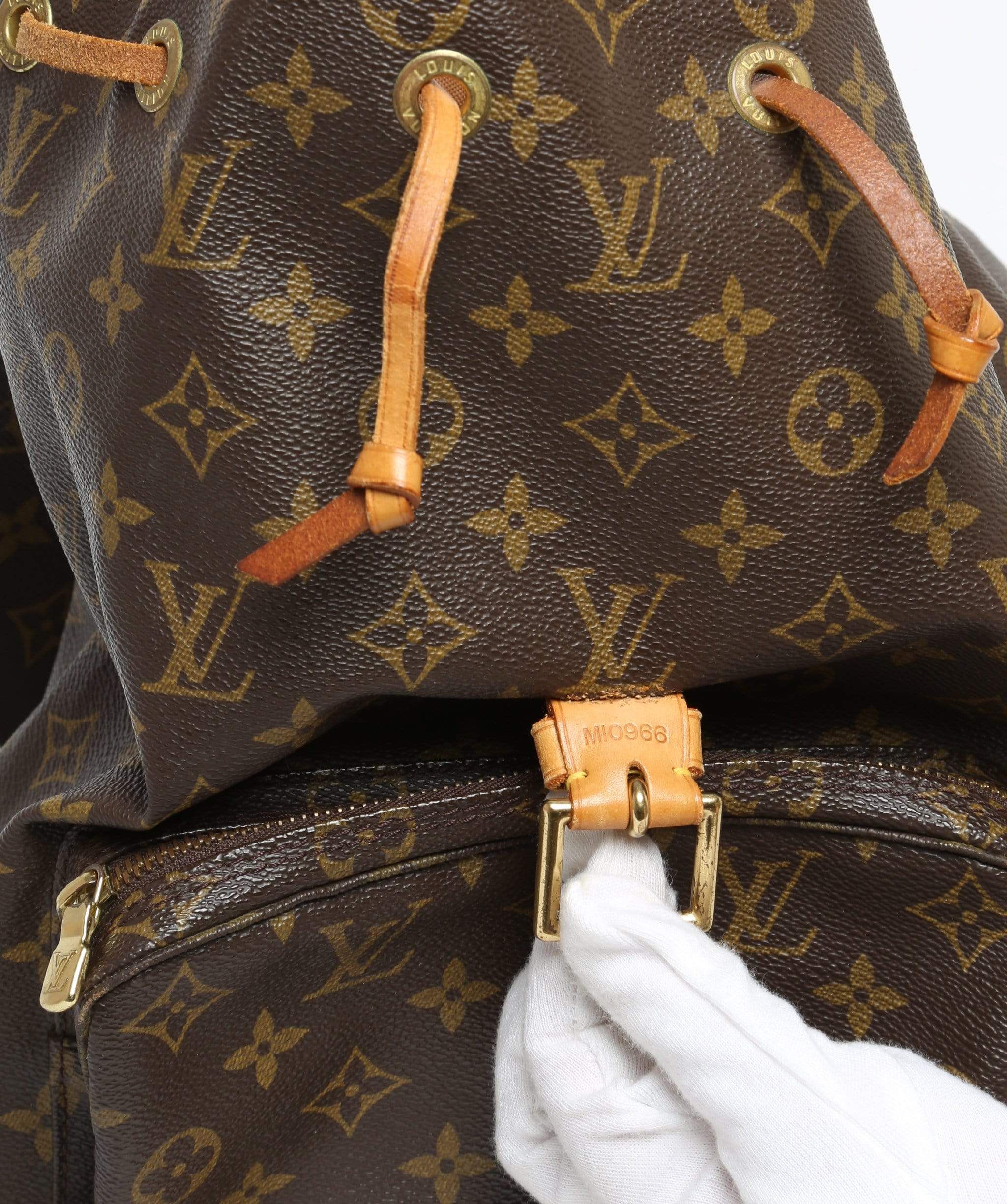 Louis Vuitton LOUIS VUITTON Monogram Montsouris GM Backpack MI9066