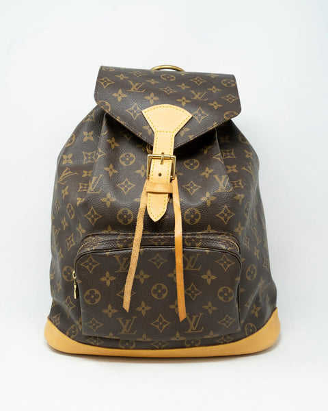 Authentic Louis Vuitton Backpack Montsouris GM M51135 – Selors
