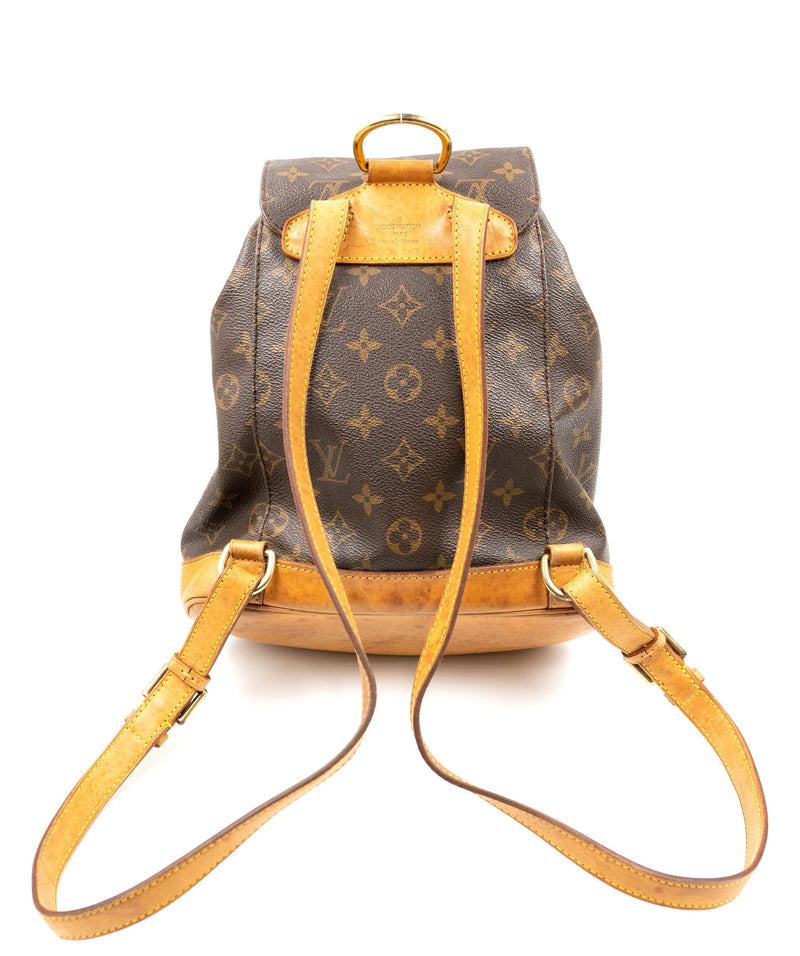 Louis Vuitton, Bags, Rare Louis Vuitton Montsouris Mm Drawstring Backpack