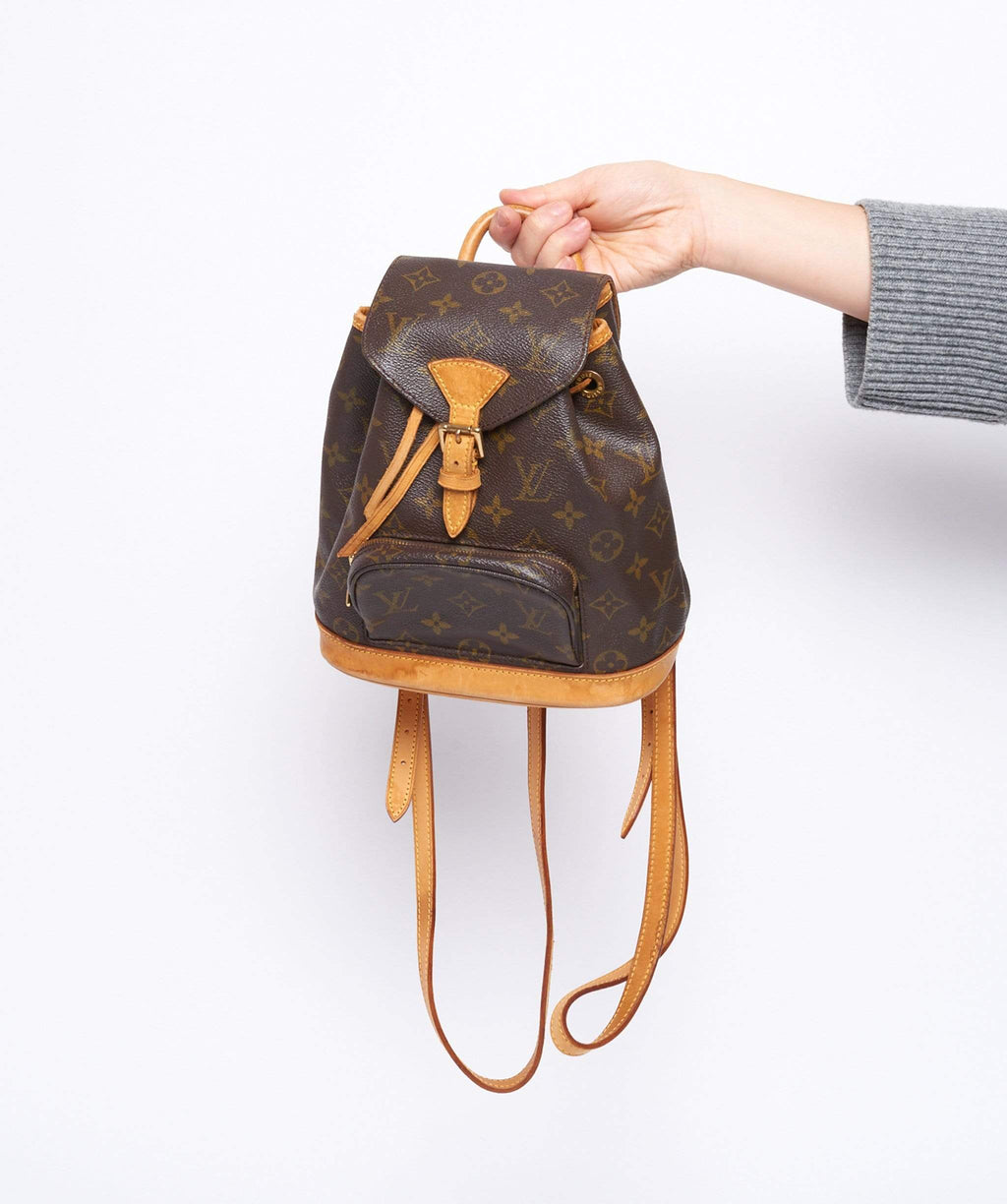 Louis Vuitton Monogram Montsouris PM Backpack ○ Labellov ○ Buy