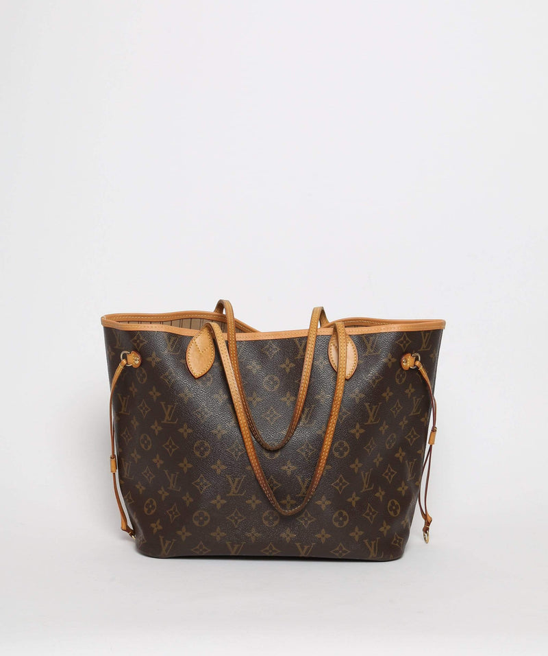 Authenticated Used Louis Vuitton Monogram Neverfull MM M40156 Tote
