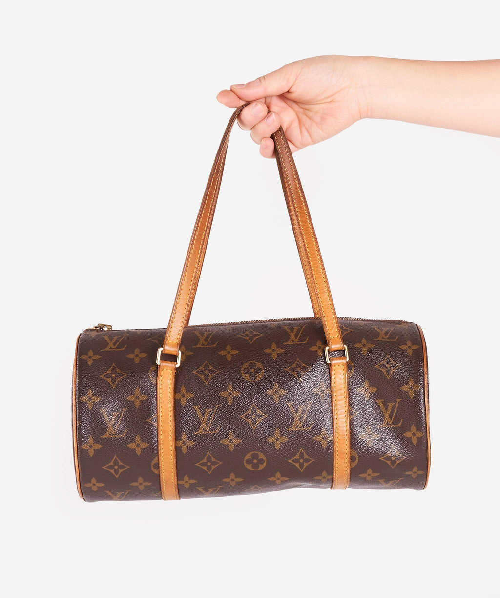 Louis Vuitton Monogram Papillon Bag 26 Brown