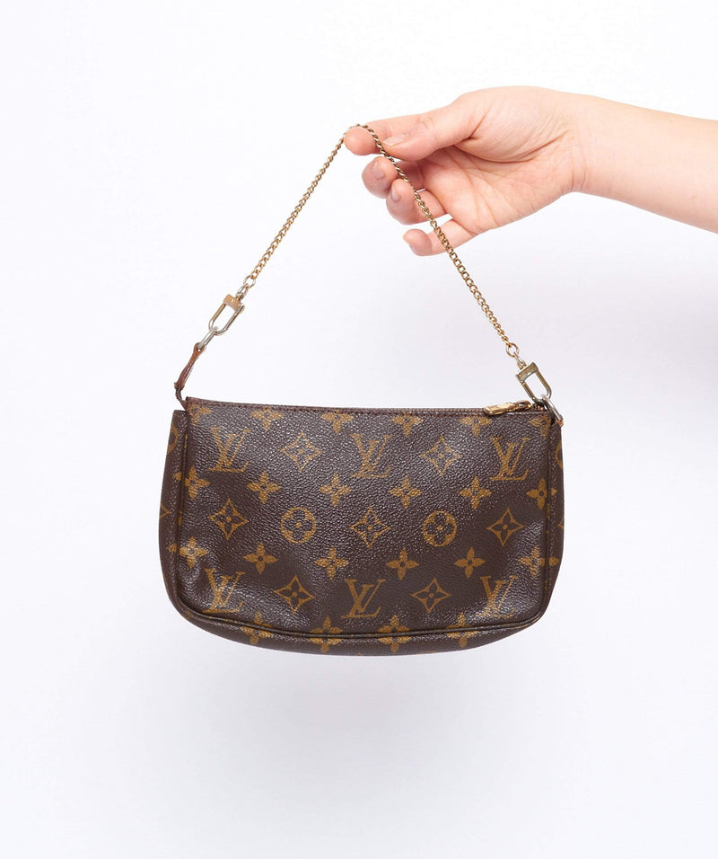 small lv bag with gold chain