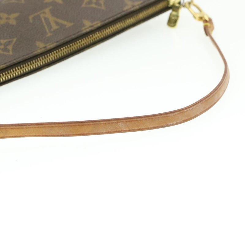 Louis Vuitton Neverfull Monogram Canvas Pochette Wristlet Zip Pouch ONLY No  Bag
