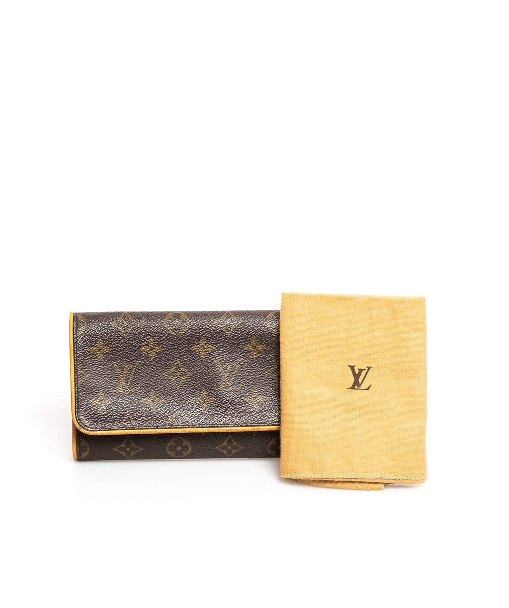 Louis Vuitton, Bags, Louis Vuitton Monogram Pochette Twin Pm Shoulder Bag  M5854 Lv Auth Bs1247
