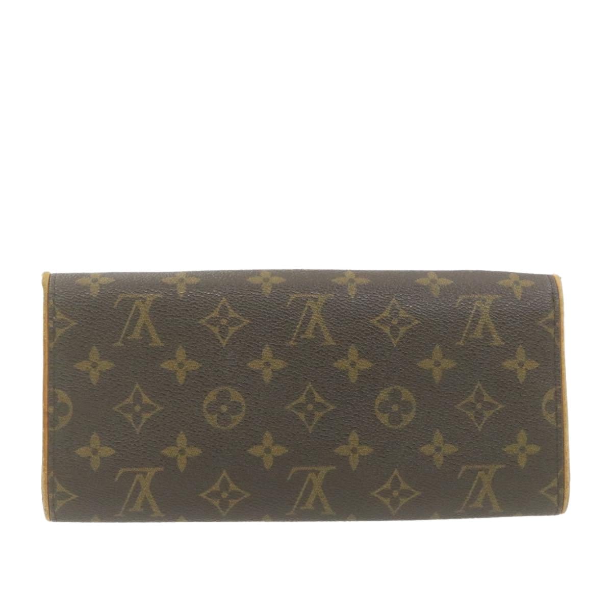 Louis Vuitton LOUIS VUITTON Monogram Pochette Twin GM Shoulder Bag M51852 LV Auth th1079