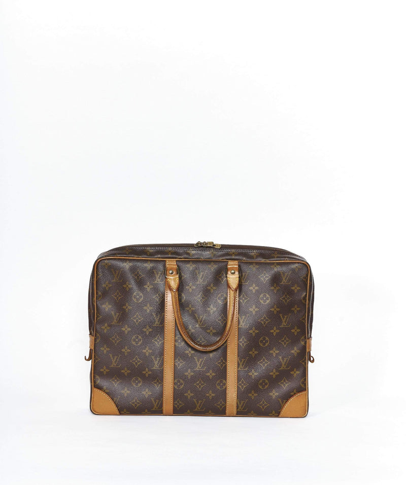 Louis Vuitton LOUIS VUITTON Monogram Porte Documents Voyage Hand Bag 9001 VI