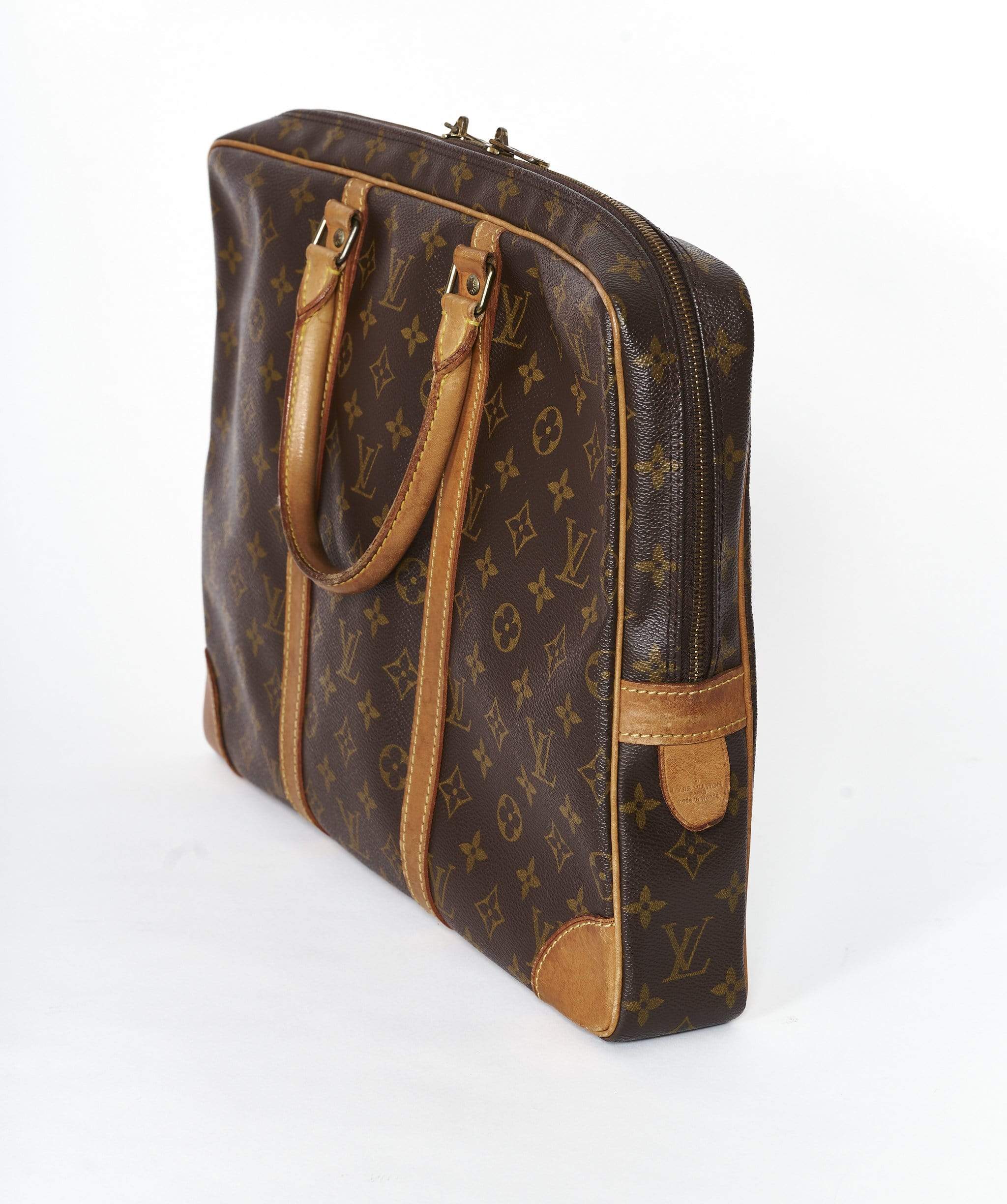 Louis Vuitton LOUIS VUITTON Monogram Porte Documents Voyage Hand Bag 9001 VI