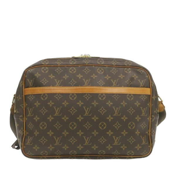 Reporter leather crossbody bag Louis Vuitton Brown in Leather