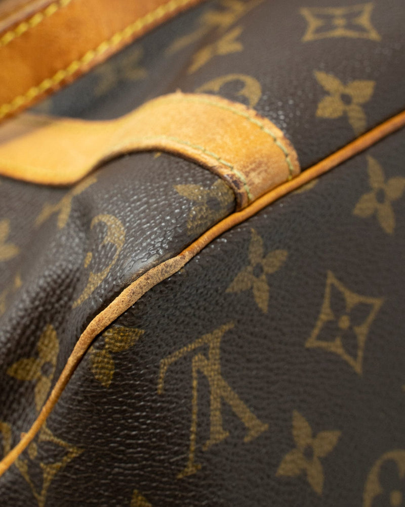 Brown Louis Vuitton Monogram Sac Shopping Tote Bag