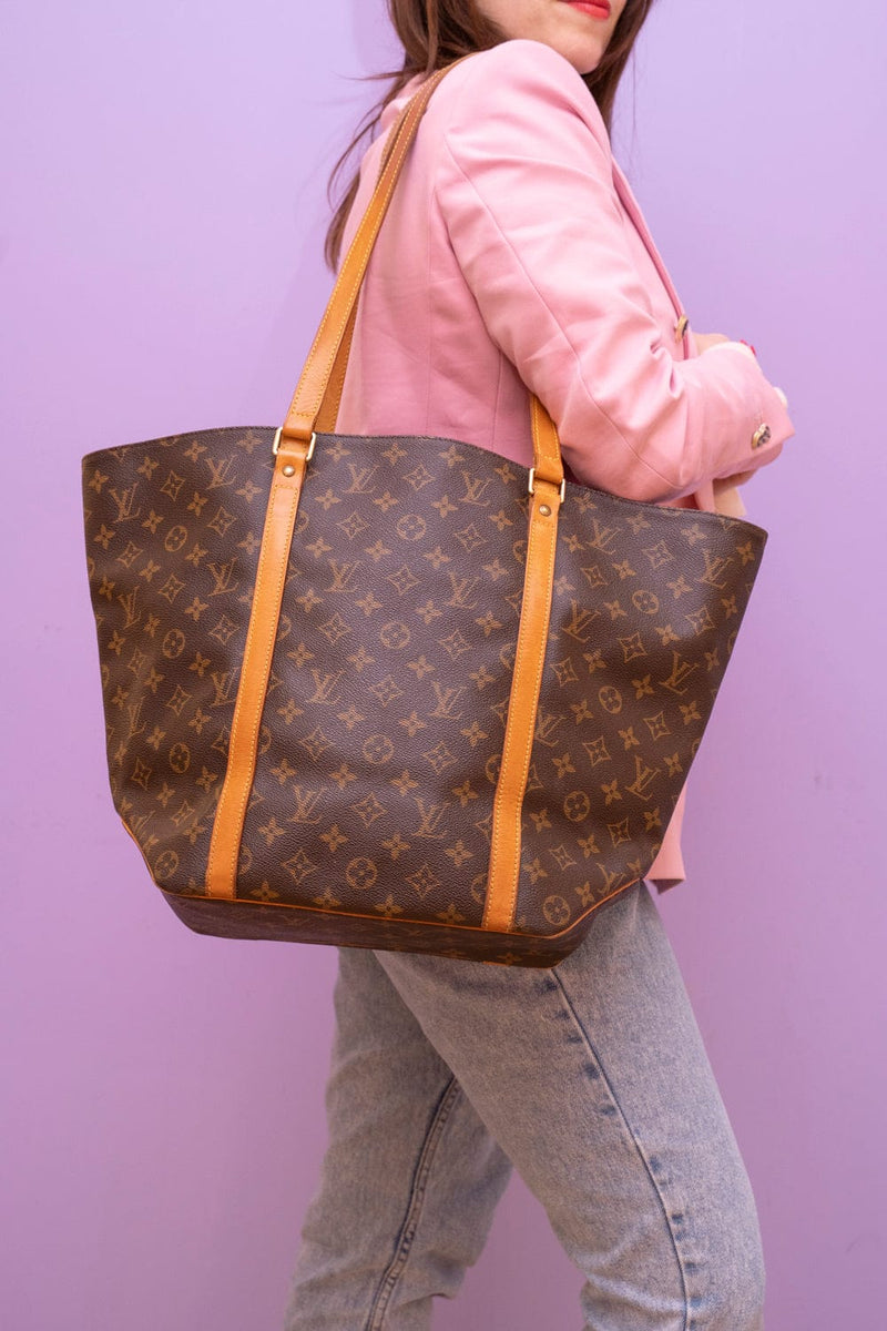 Louis Vuitton Monogram Sac Shopping Bag