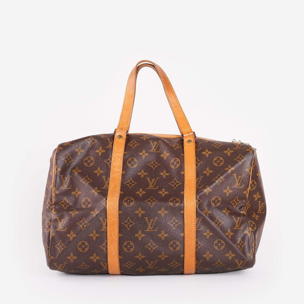 LOUIS VUITTON Monogram Sac Souple 35 Boston Bag – LuxuryPromise