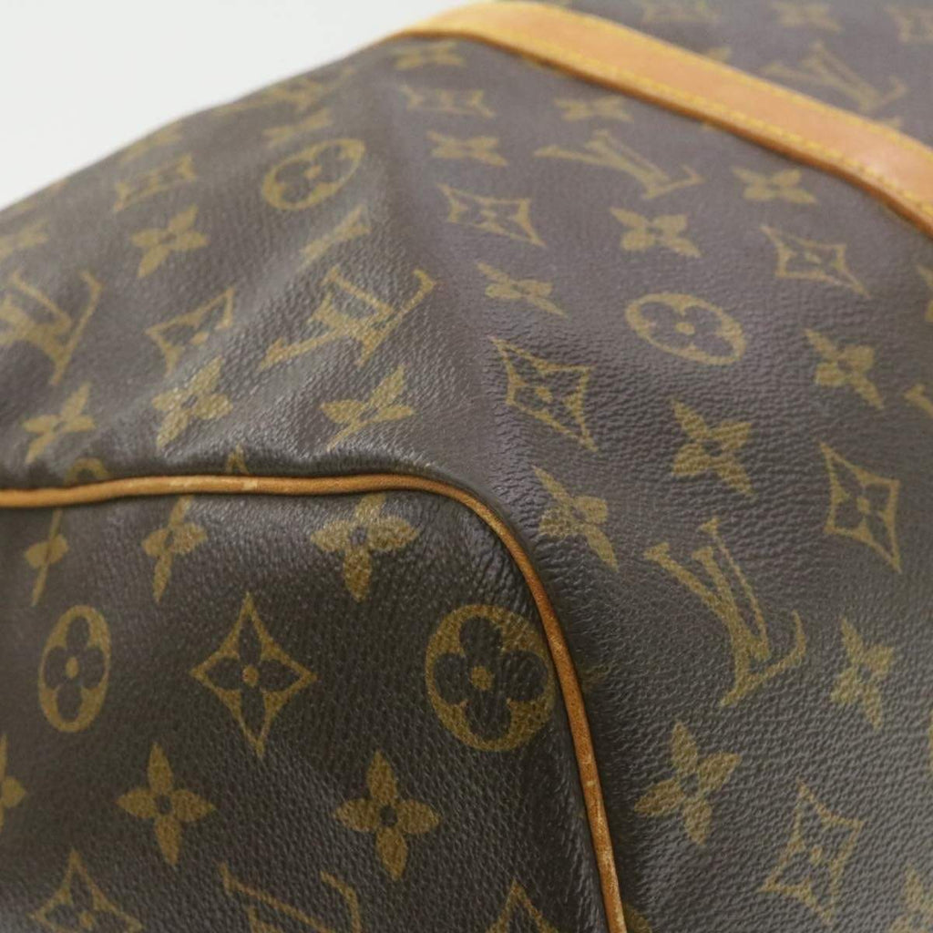 Louis Vuitton Monogram Sac Souple 35 Brown Leather Cloth ref.104913 - Joli  Closet