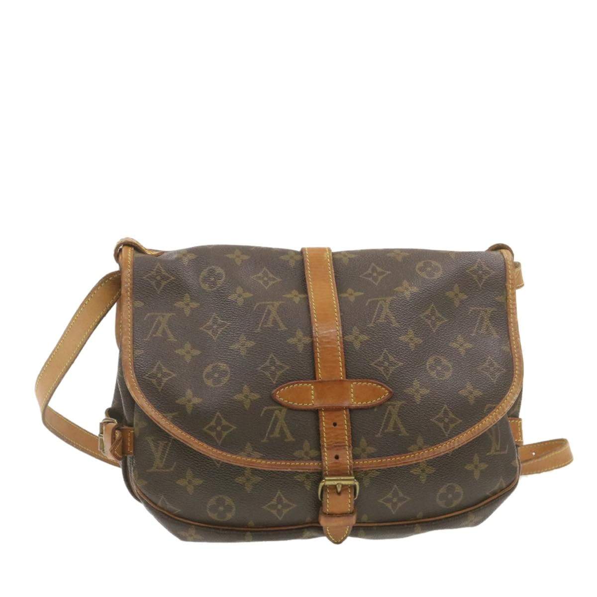 Louis Vuitton Louis Vuitton Monogram Saumur 30