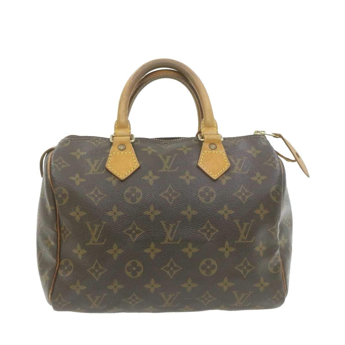 Louis Vuitton LOUIS VUITTON Monogram Speedy 25 Hand Bag M41528 LV Auth rd1873 SPO979