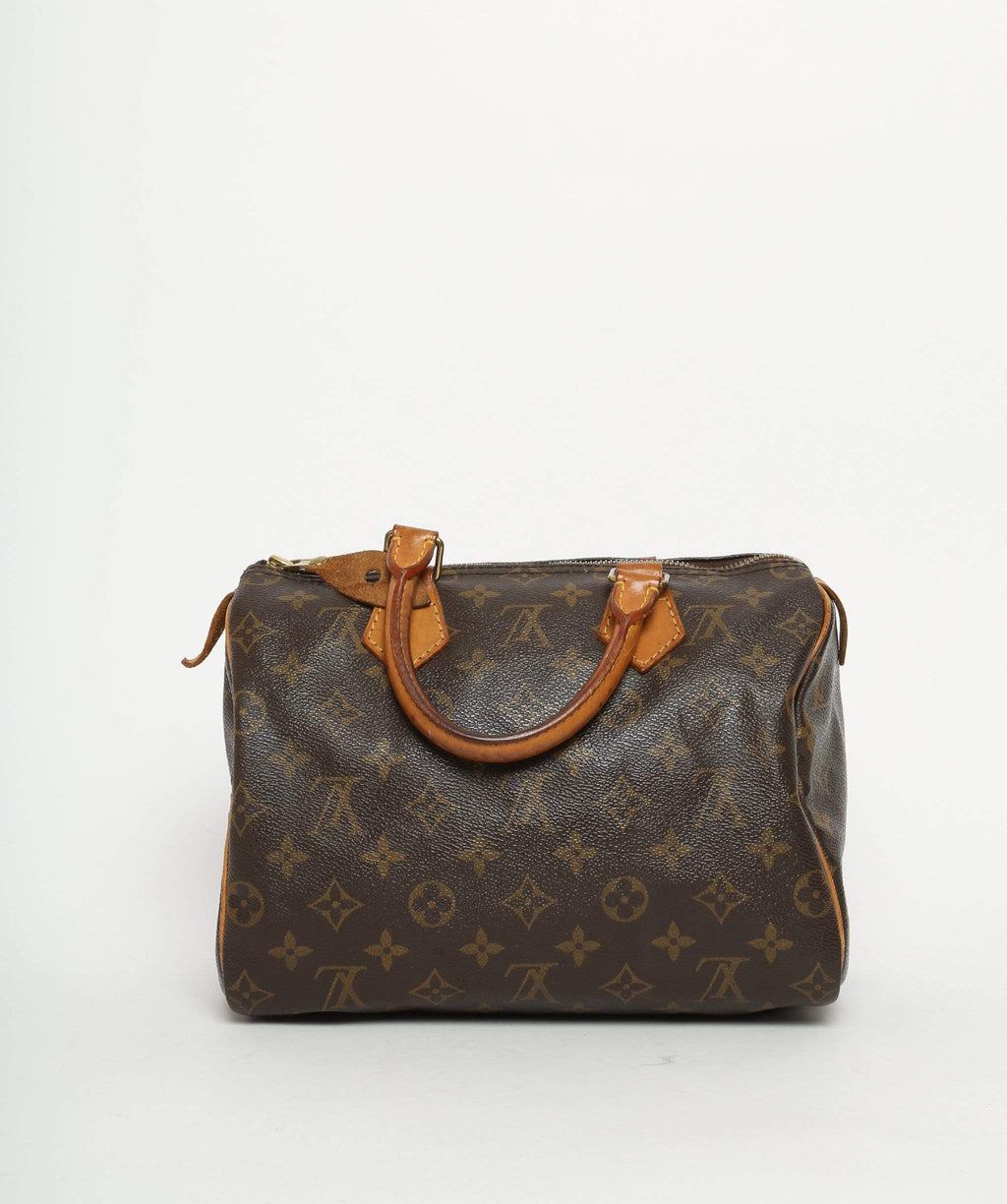 Louis Vuitton Monogram Speedy 25 Brown Bag – Bag Religion