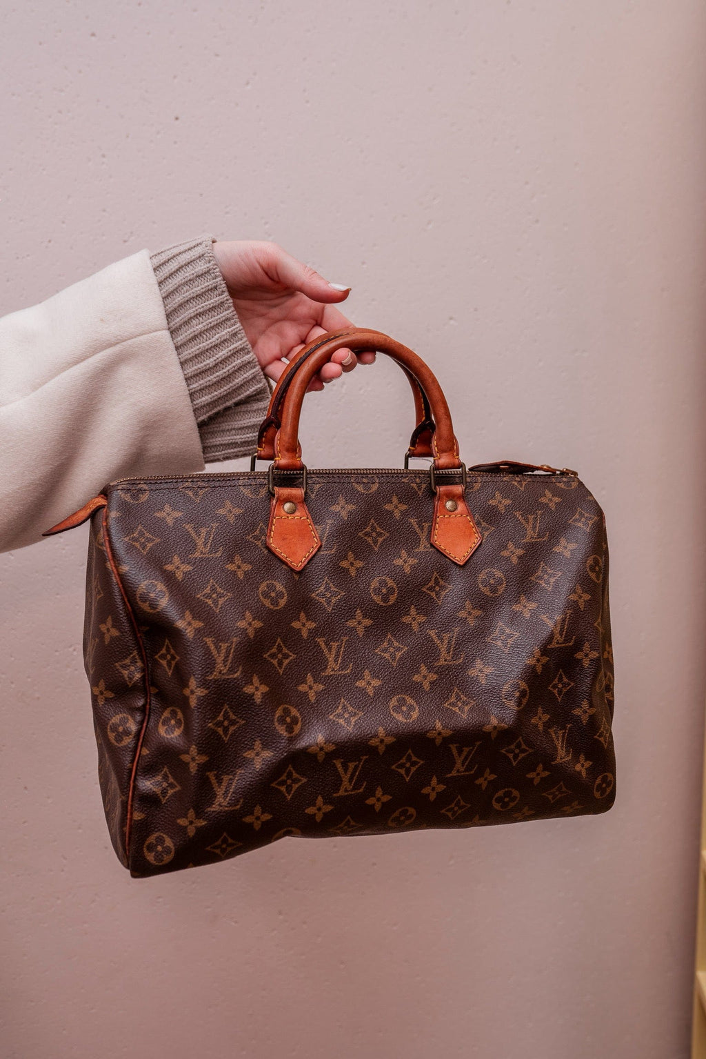 LOUIS VUITTON Monogram Speedy 30 Hand Bag S.A 841 – LuxuryPromise