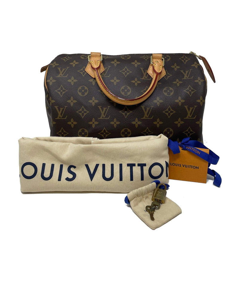 Louis Vuitton Louis Vuitton Monogram Speedy 30 Bag - ADL1338