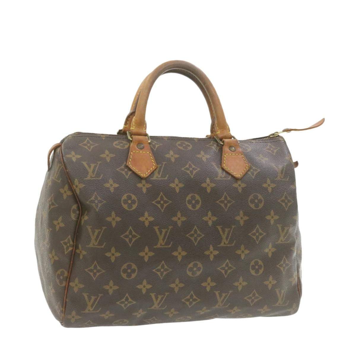 Louis Vuitton LOUIS VUITTON Monogram Speedy 30 Hand Bag AWL1044