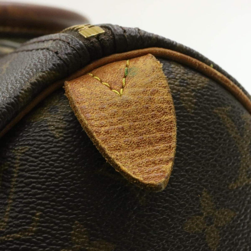 Speedy handbag Louis Vuitton Brown in Synthetic - 36061199