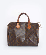 Louis Vuitton LOUIS VUITTON Monogram Speedy 30 Hand Bag LV VI1902