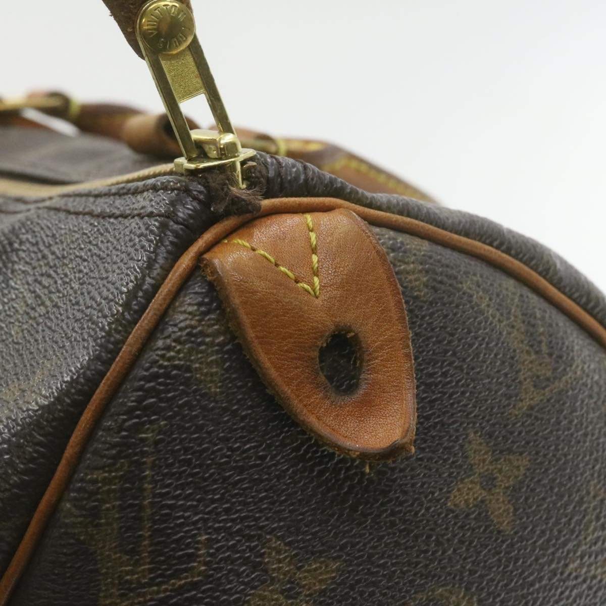 Louis Vuitton LOUIS VUITTON Monogram Speedy 30 Hand Bag M41526 LV Auth 20998 TH1011